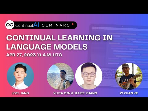 ContinualAI April 2023 Seminar/Meetup