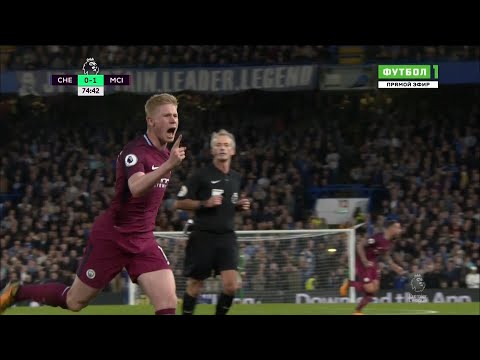 Kevin de Bruyne vs Chelsea (Away) 2017-18 | EPL