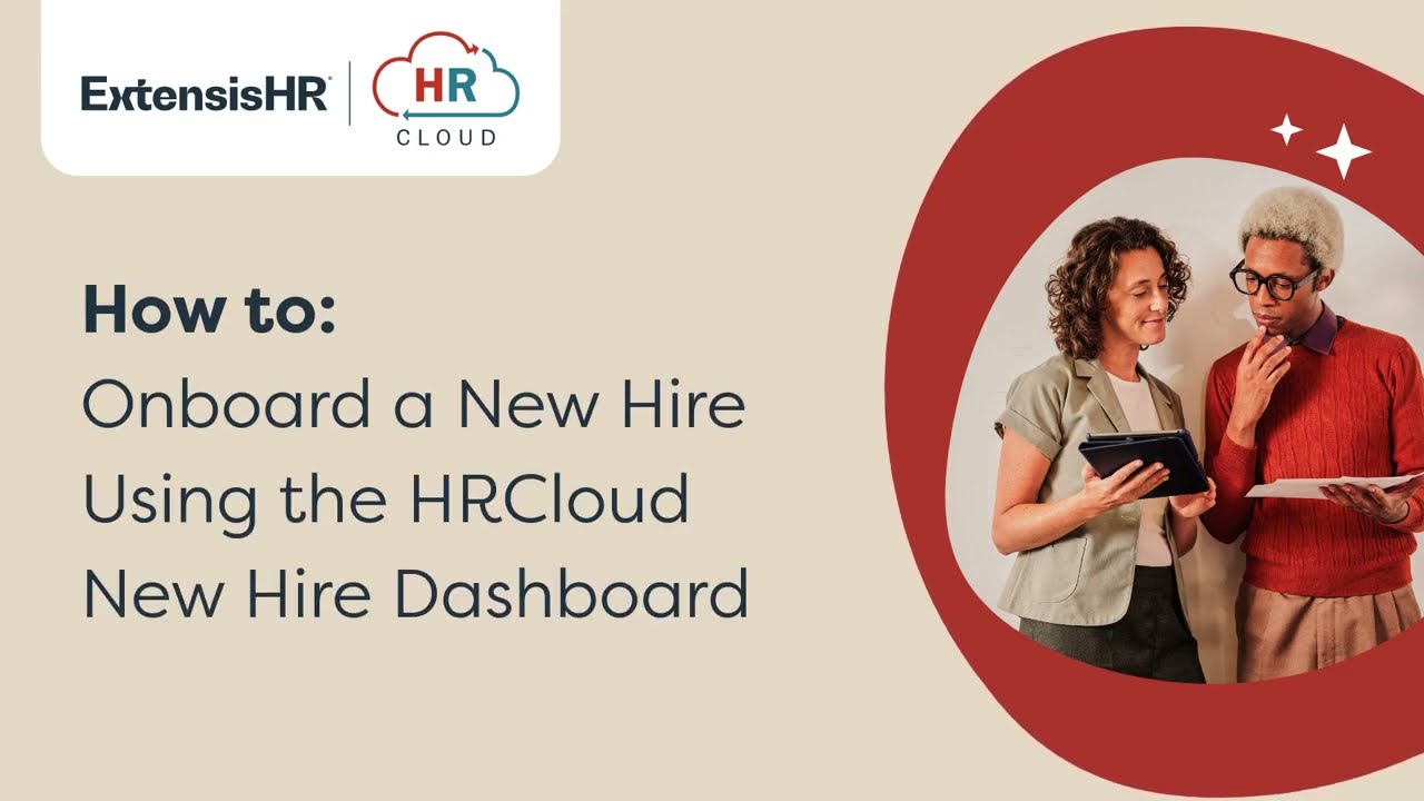 How to Onboard a New Hire Using the HRCloud New Hire Dashboard