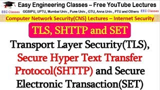 TLS,SHTTPandSETinHindi-Introduction,ComparisonbetweenSSLandTLS