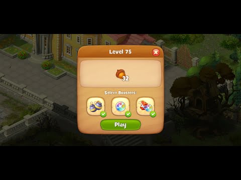 Gardenscapes Level 75