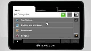 preview picture of video 'Search Nearby for POI's - NAVIGON Video Tutorial'