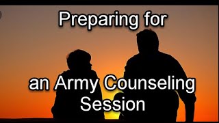 Preparing for an Army Counseling Session – Free Checklist