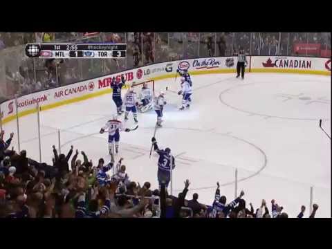 Phaneuf's Goal - Habs 1 vs Leafs 4 - Apr 13th 2013 (HD)