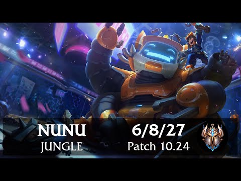 Nunu Jungle vs Graves | Pinoy Challenger Replay Preseason Patch 10.24