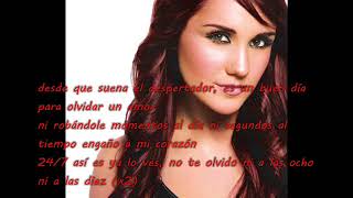 Dulce María-24/7 (Letra)