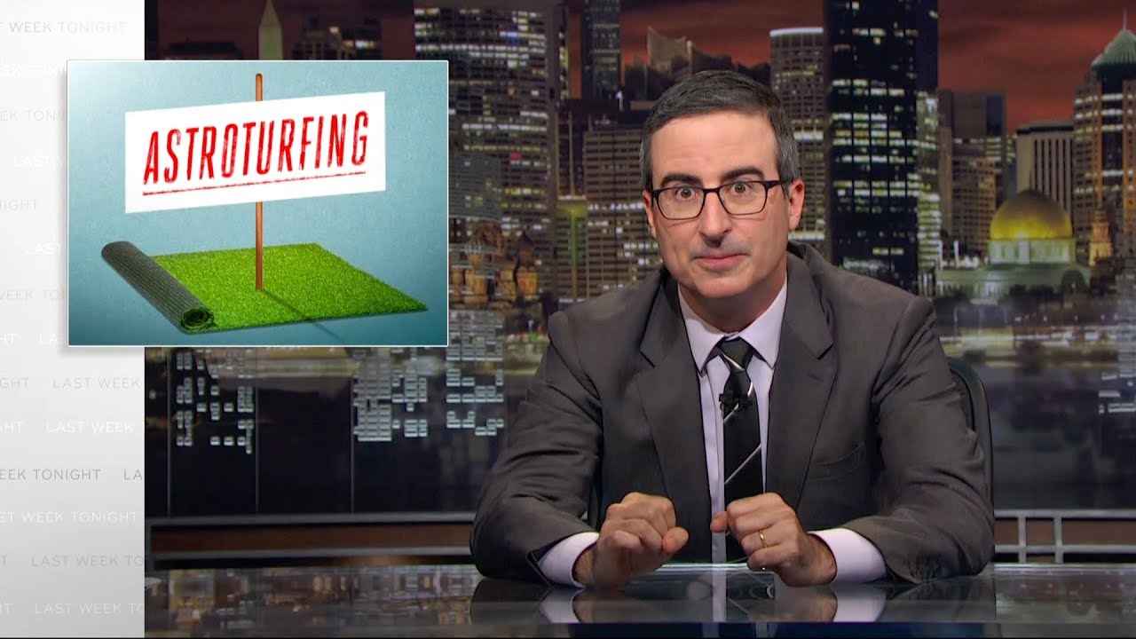 Astroturfing: Last Week Tonight with John Oliver (HBO) - YouTube