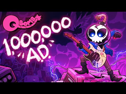 Qbomb - 1,000,000 A.D.  (Lyric Video)