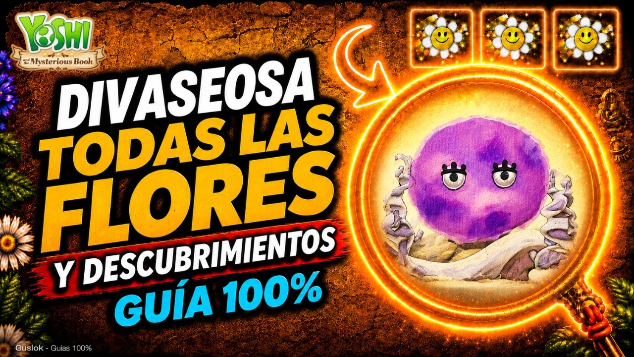 Divaseosa Todos los Coleccionables 100% | Yoshi and the Mysterious Book Divaseosa Todos los Coleccionables 100% | Yoshi and the Mysterious Book