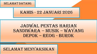 Download lagu Jadwal Harian - kamis 22 Januari 2026 - Kumpulan Jadwal Sandiwara hari ini - LIVE STREAM KJPS mp3 Download lagu Jadwal Harian - kamis 22 Januari 2026 - Kumpulan Jadwal Sandiwara hari ini - LIVE STREAM KJPS mp3