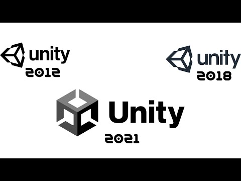 Evolution of Unity Splash Screens (2012-2022)