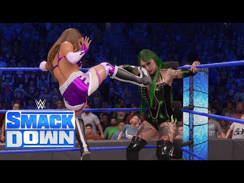 WWE2K22 SHOTZI(W/SCARLETT) VS ALIYAH