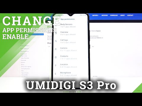 How to Operate Permission Manager in Umidigi S3 Pro – Mange Apps Permissions