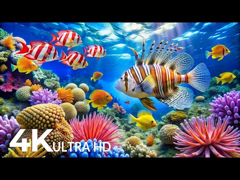The Best 4K Aquarium - Explore the Underwater World and Beautiful Coral Reef Fish for Deep Sleep #67