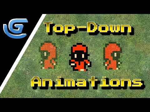 How to add Animations - Top Down 4-Directions - Gdevelop Tutorial