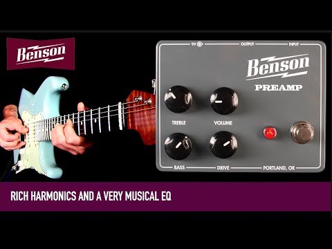 Immagine Benson Amps Chimera Preamp Overdrive / Boost / Fuzz Pedal - 3