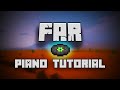 C418 - Far (from Minecraft) - Piano Tutorial