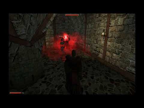 Gothic 2 DNDR Walkthrough German - 241 - Lester, Xardas Brief, Klosterkeller, Tränen Innos, 6.Kreis