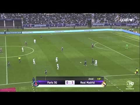 Friendly Match 02 01 2014 - Real Madrid vs PSG - HD - Full Match - 1ST - Spanish Commentary