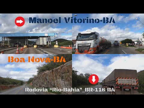 Manoel Vitorino-BA e Boa Nova_BR-116. Gravado em 09/05/2025.