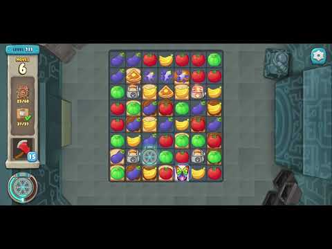 We Bare Bears Match3 Repairs Level 711 - No Boosters