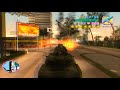 GTA Vice City Epic 7 Stars Wanted Level Shootout Tank Rampage Escape