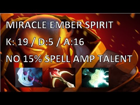 Miracle Ember Spirit - Back To Physical Type - Dota 2 [12 January 2017]