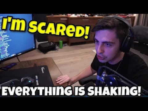 Shroud Experiences Earthquake LIVE On TWITCH