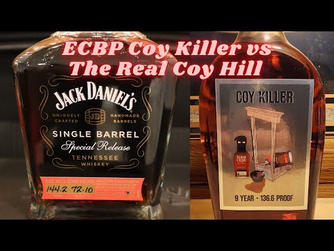 Elijah Craig Barrel Proof "Coy Killer"  vs Jack Daniels Coy Hill High Proof Showdown