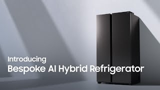 Samsung Bespoke AI Hybrid Refrigerator Side-by-Side | Samsung