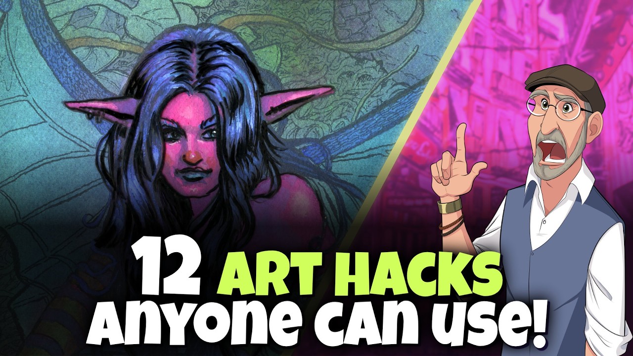 12 Super Cool Art Hacks for.... Artists (or Engineers or Mimes or pretty much anyone else, really)