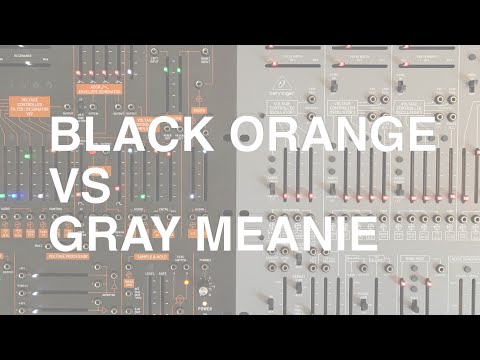 Behringer 2600 Gray Meanie VS Standard - Filter Comparison and First Contact