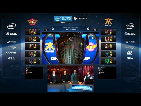 SKT vs FNC Highlights Game 3 - SK TELECOM T1 vs FNATIC - IEM KATOWICE 2016 Grand Final