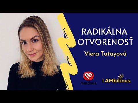 RADIKÁLNA OTVORENOSŤ ☝️ I AMbitious
