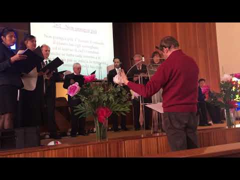 2017 7 22 Corale di chiesa in chiesa a Massagno   Inno 262 Non pianger più