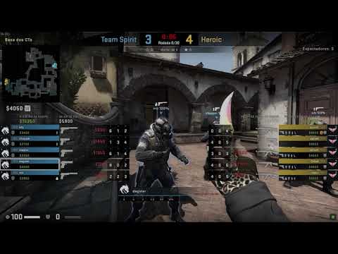 Pov csgo Demo degster Spirit vs Heroic - Inferno (ESL Pro League 17/08/2021)
