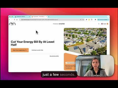 Solarise Demo: AI Solar Proposal Software & Sales Automation for Installers (2026)