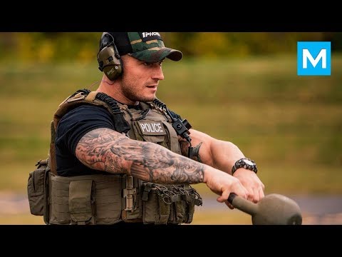 Most JACKED COP - Michael Counihan | Muscle Madness