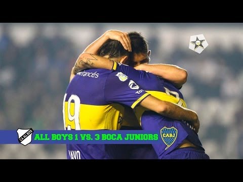 All Boys 1 vs. 3 Boca Juniors (TORNEO FINAL 2014)