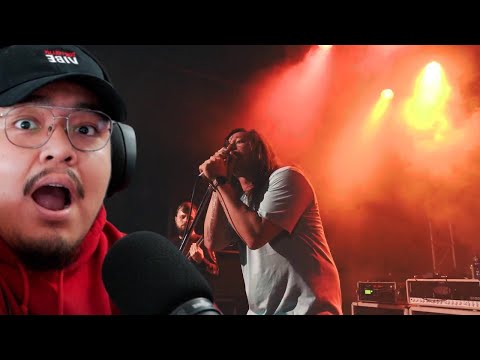 1ST LISTEN REACTION Polaris - UNFAMILIAR [Live Music Video]