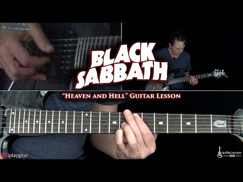 Heaven and Hell Guitar Lesson - Black Sabbath