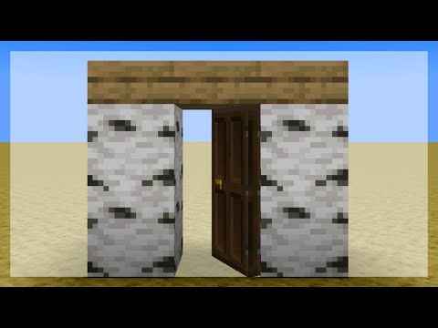 Minecraft's Epic Animated Door Openings