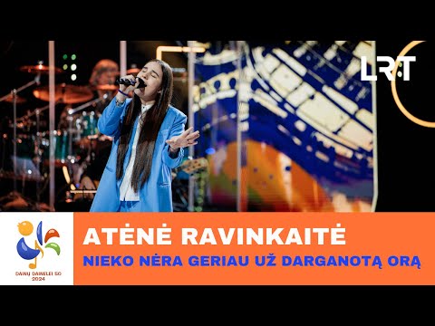 Atėnė Ravinkaitė – „Nieko nėra geriau už darganotą orą“ | „Dainų dainelė 2024“