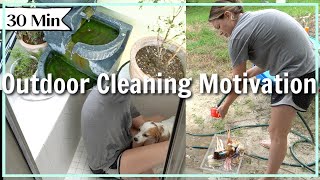 Ultimate Outdoor Cleaning Motivation 2025 | Patio, Porch/ Yard Clean With Me for Fresh Home Exterior
