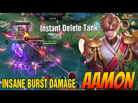 Aamon Instant Delete Enemy - Build Top 1 Global - Aamon Best Build 2022 ~ MLBB