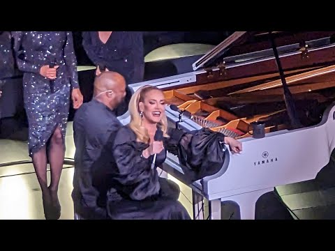 Adele talks about attending Beyoncé's Oscar after-party "I always feel like an imposter anyway"