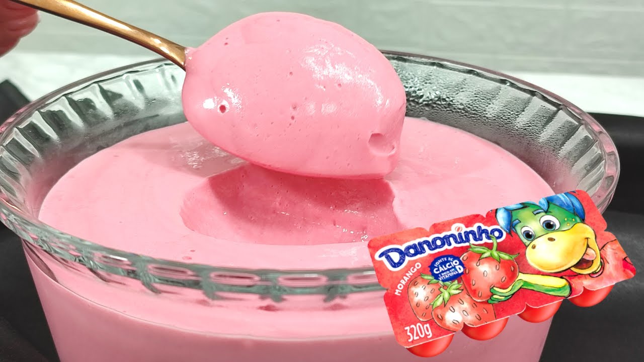 DANONINHO CASEIRO FÁCIL E BARATO |#kdeliciacozinha