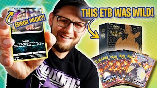 I Found an ERROR CARD while searching for a Charizard in a Shining Fates ETB!