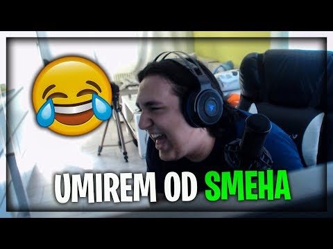 UMIREM OD SMEHA - RAGE NAJJACI ! Rocket League vs/Cale