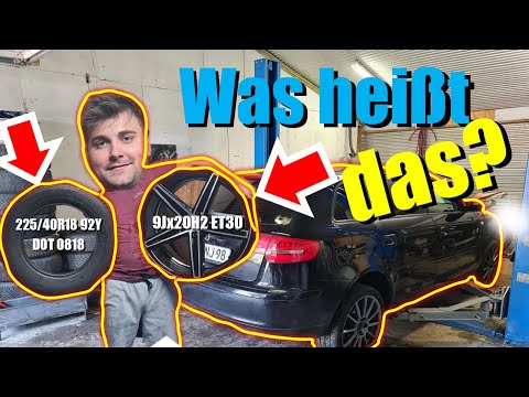 Alles was man über FELGEN & REIFEN wissen MUSS! Tipps und Tricks zu Rädern! Tutorial & Lernvideo